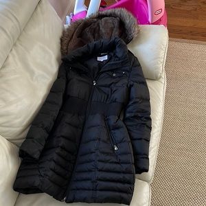 Black winter coat